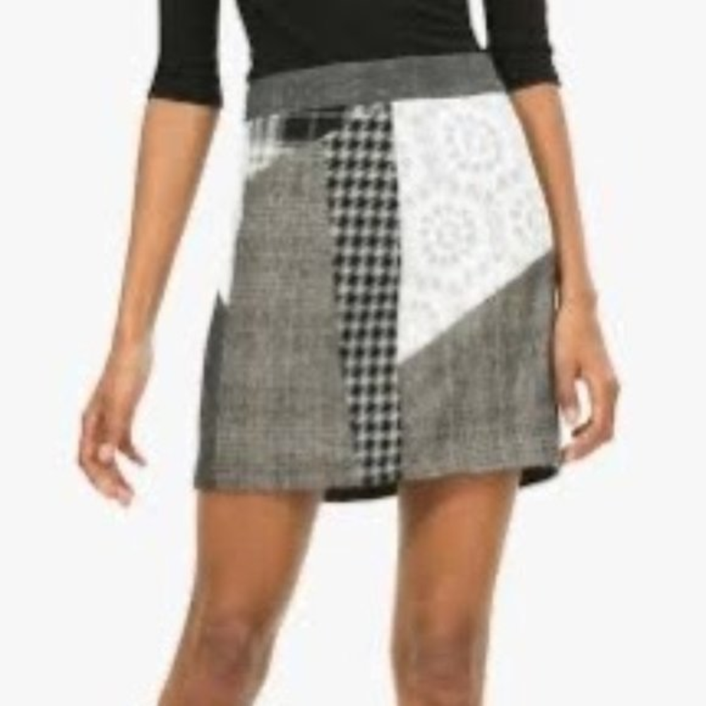 NWT Desigual Laly Mini‎ Skirt 4US 38EU